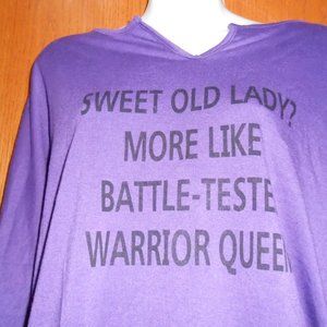 Ladies Lilicloth "Warrior Queen" long sleeved shirt, Large